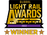 Global Light Rail Award logo