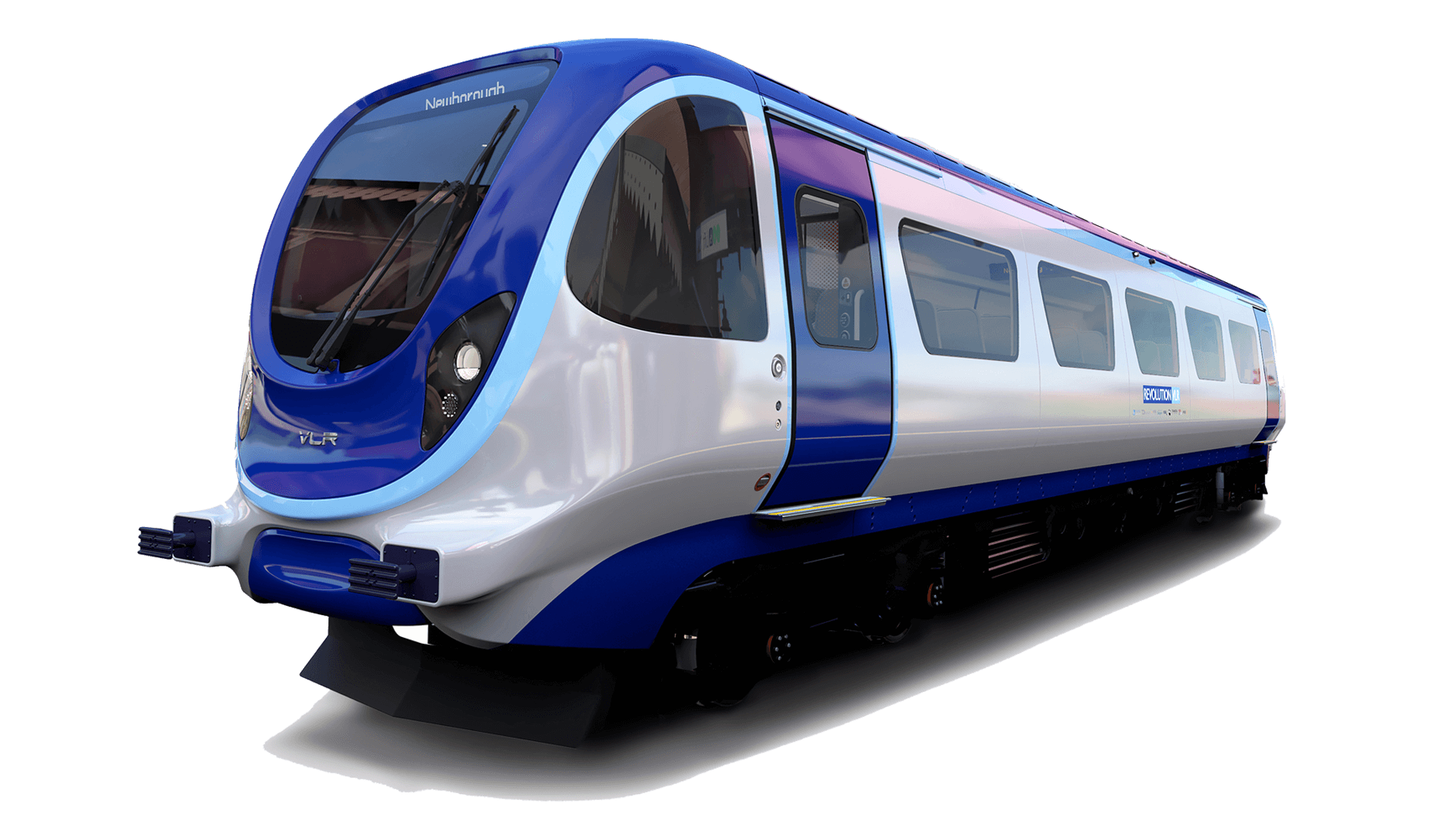 blue train render