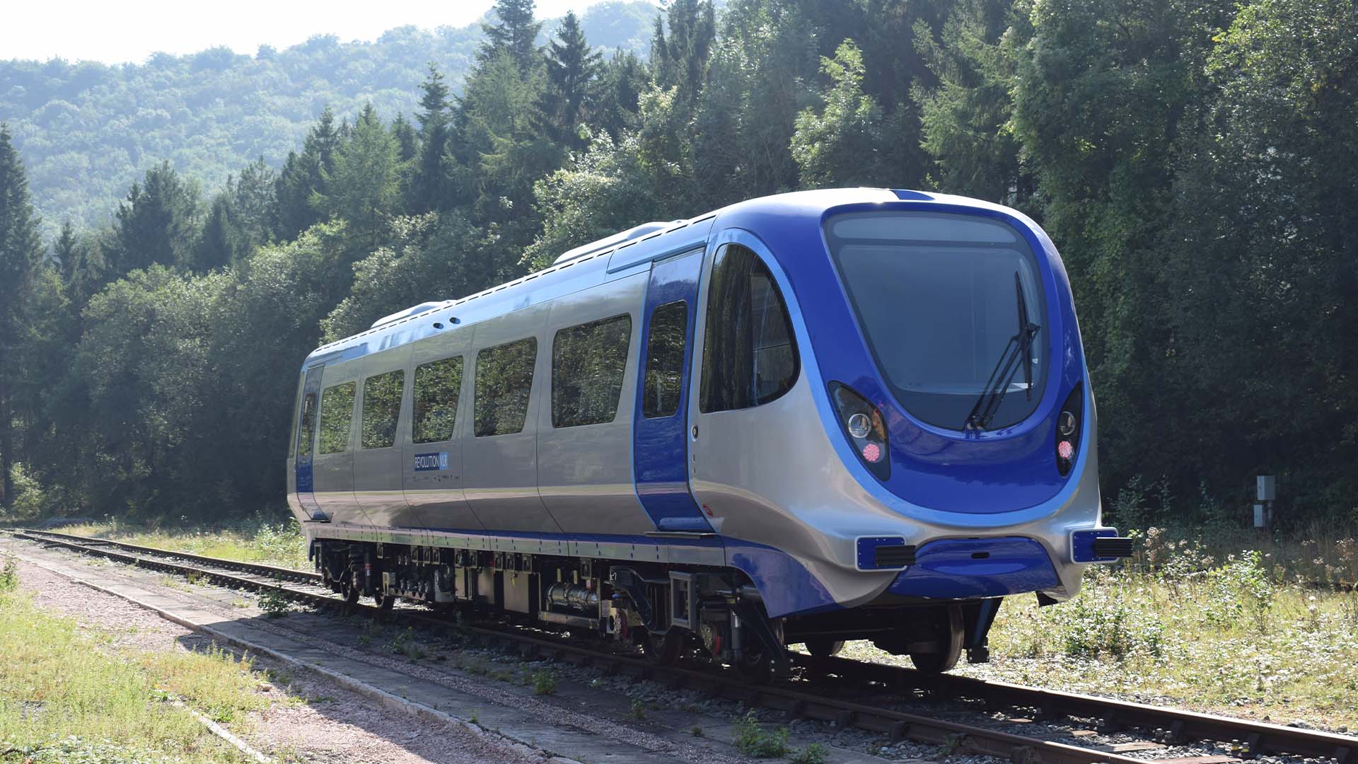 Revolution VLR train on track